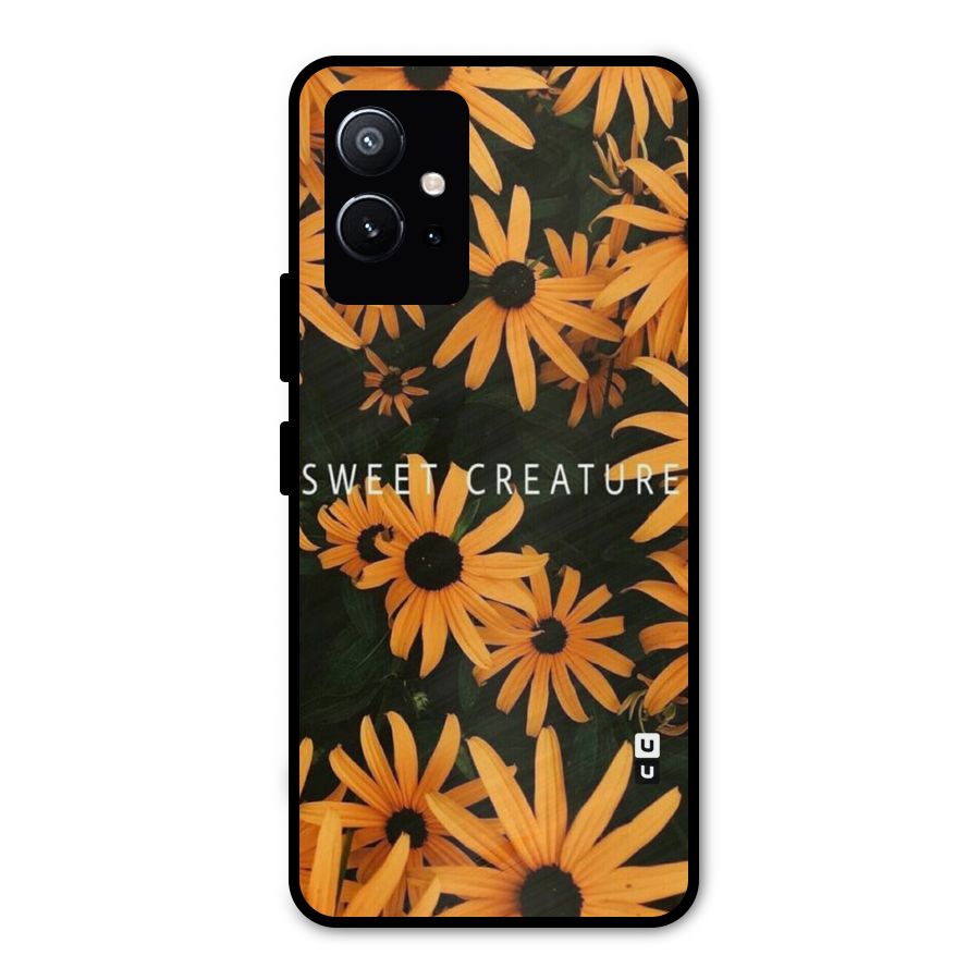 Sweet Creature Metal Back Case for Vivo Y75 5G