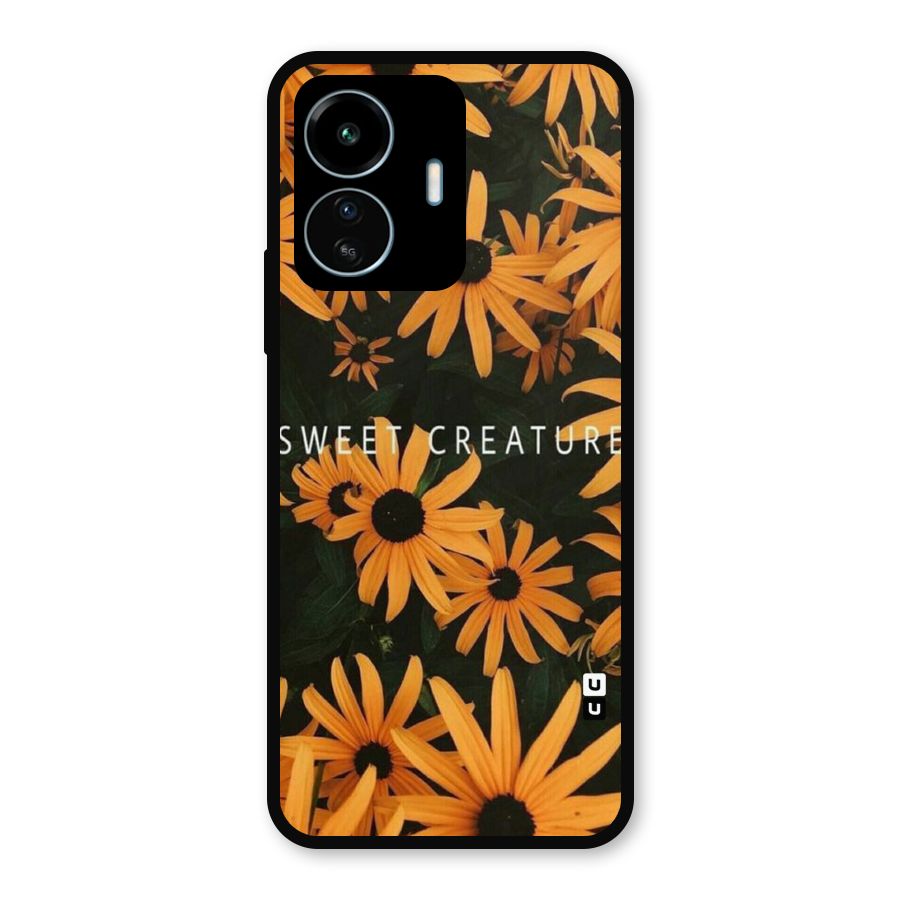 Sweet Creature Metal Back Case for vivo iQOO Z6 Lite 5G