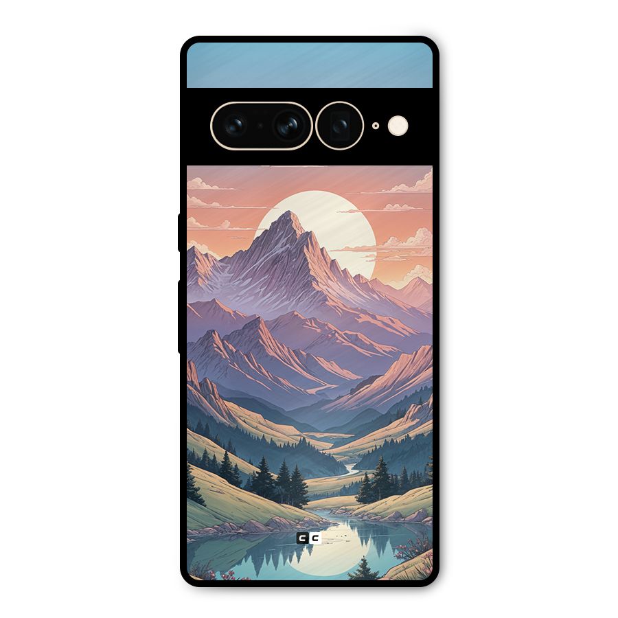 Sweet Evening Metal Back Case for Google Pixel 7 Pro
