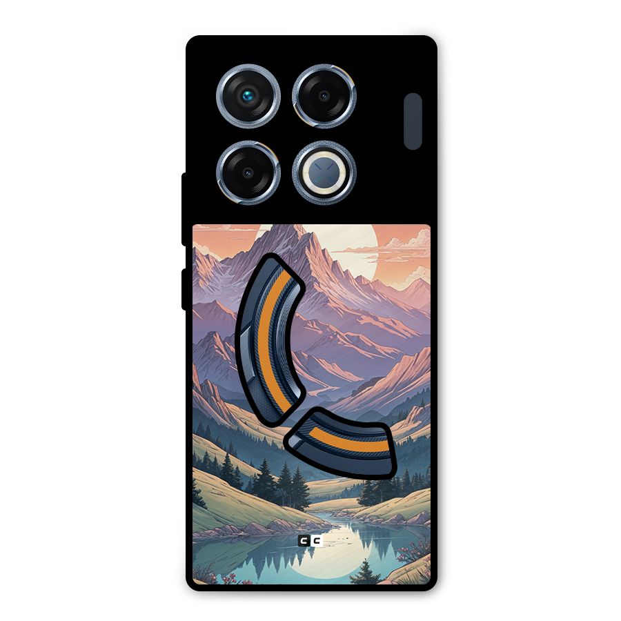 Sweet Evening Metal Back Case for Infinix GT 20 Pro