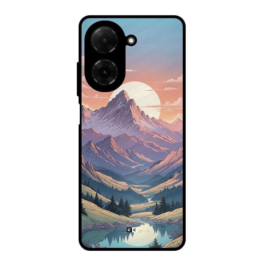 Sweet Evening Metal Back Case for Redmi A5 4G