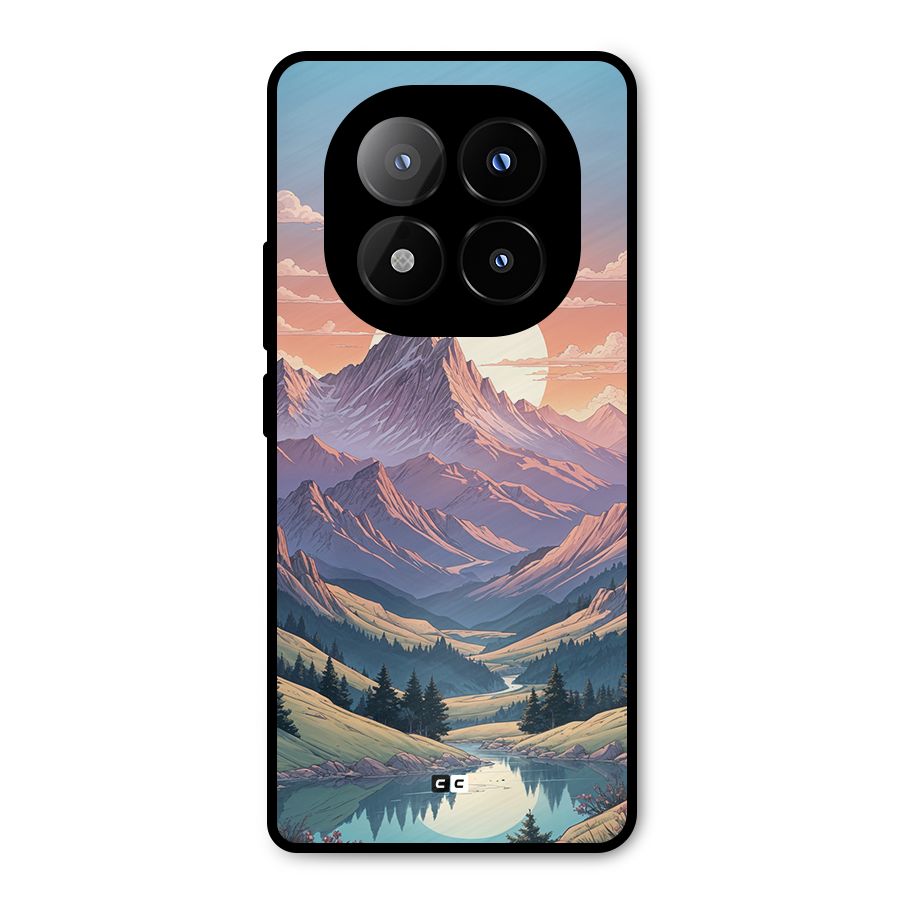 Sweet Evening Metal Back Case for Redmi Note 14 Pro Plus 5G