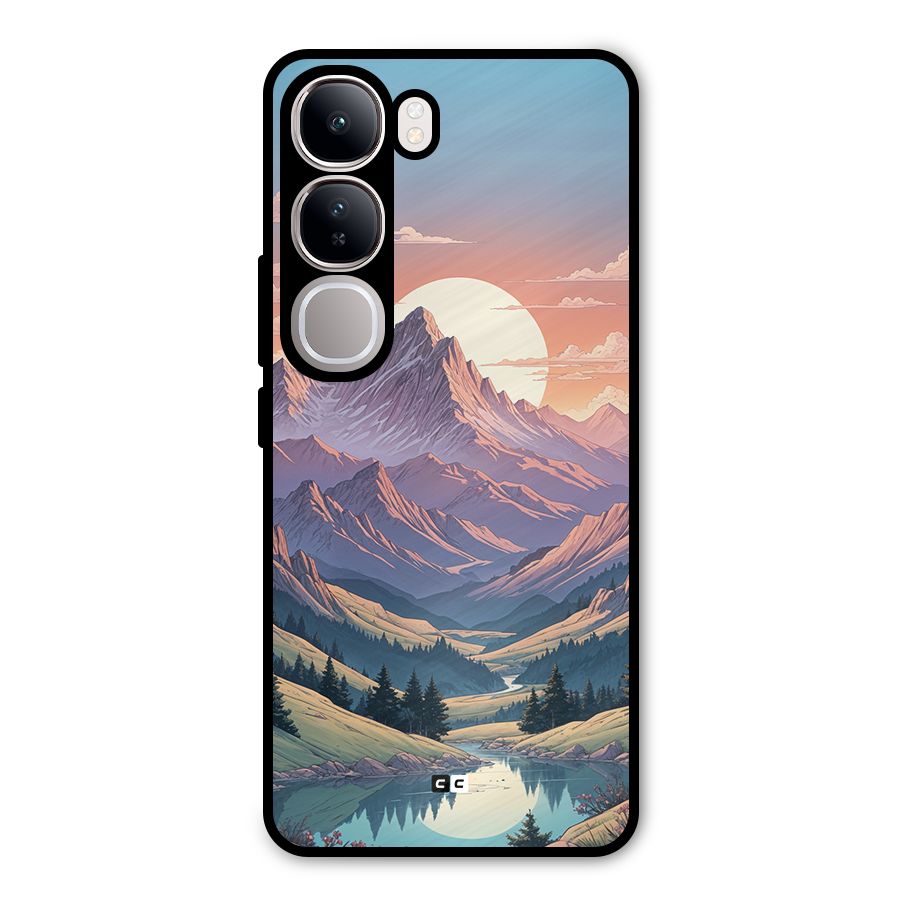 Sweet Evening Metal Back Case for Vivo Y300