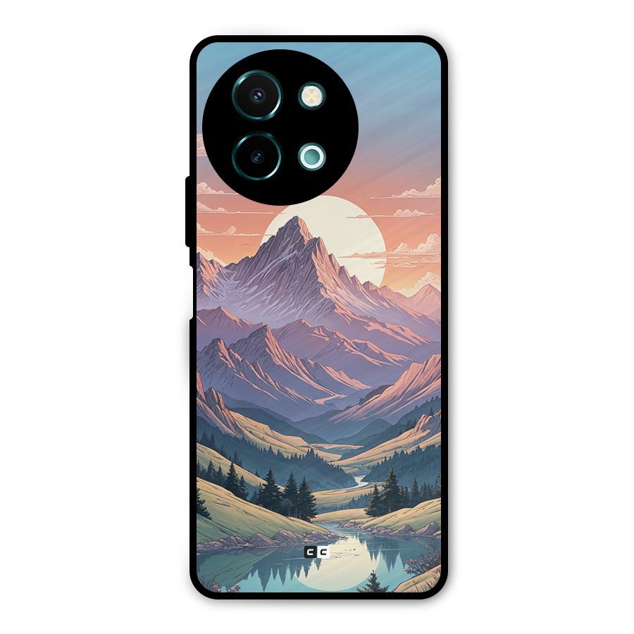 Sweet Evening Metal Back Case for Vivo Y58