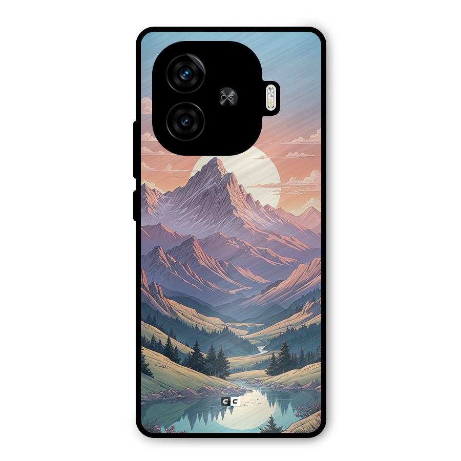 Sweet Evening Metal Back Case for iQOO Z9 Turbo