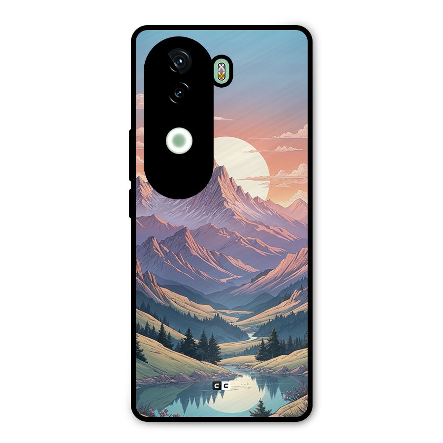 Sweet Evening Metal Back Case for iQOO Z9s