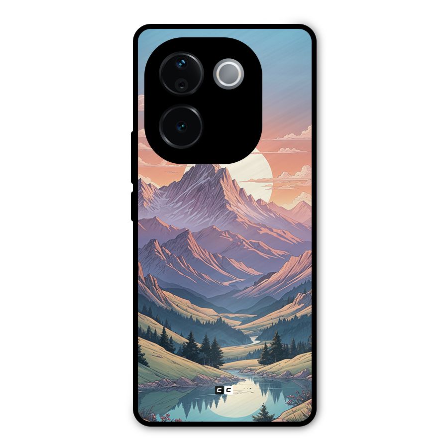Sweet Evening Metal Back Case for iQOO Z9s Pro