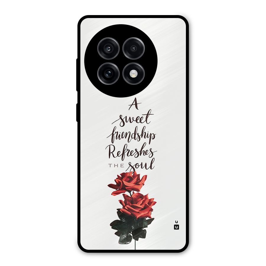 Sweet Friendship Metal Back Case for OnePlus 13R