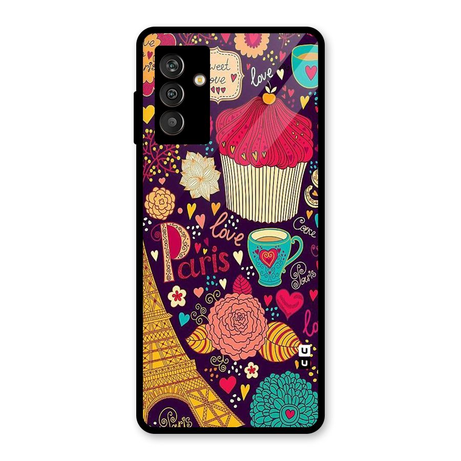 Sweet Love Glass Back Case for Galaxy M13
