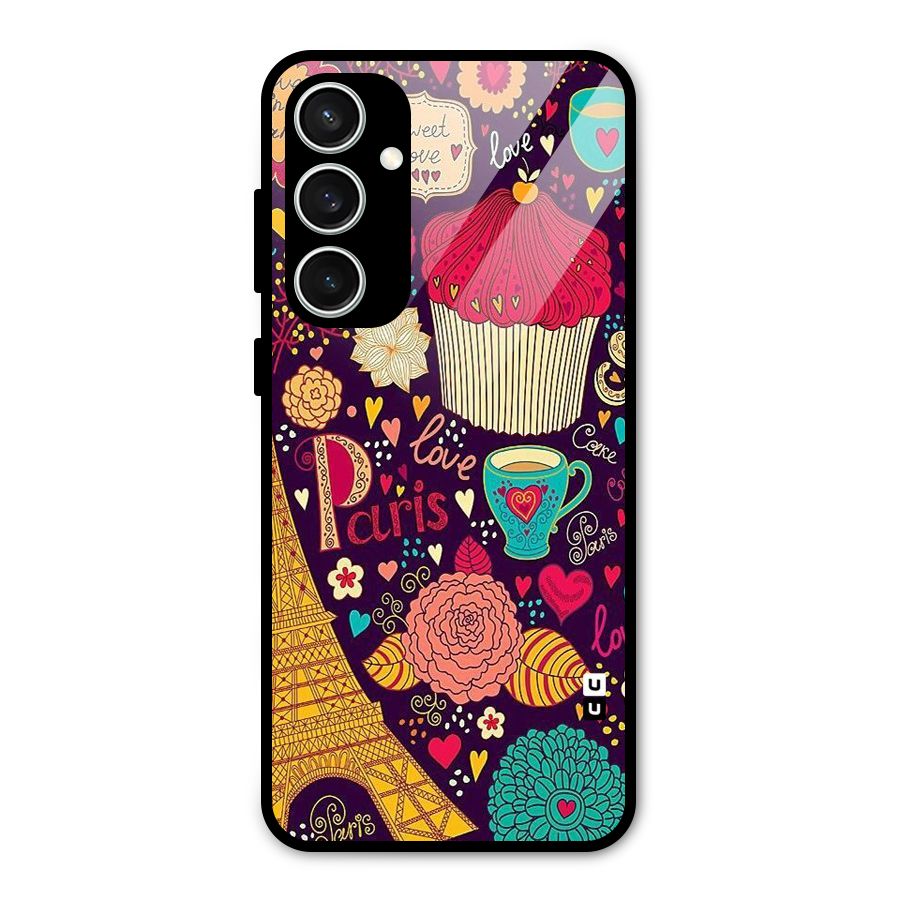 Sweet Love Glass Back Case for Galaxy S23 FE