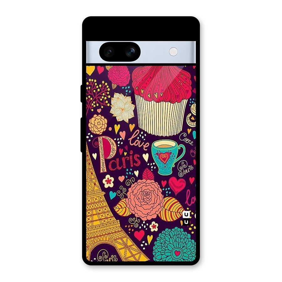 Sweet Love Glass Back Case for Google Pixel 7a