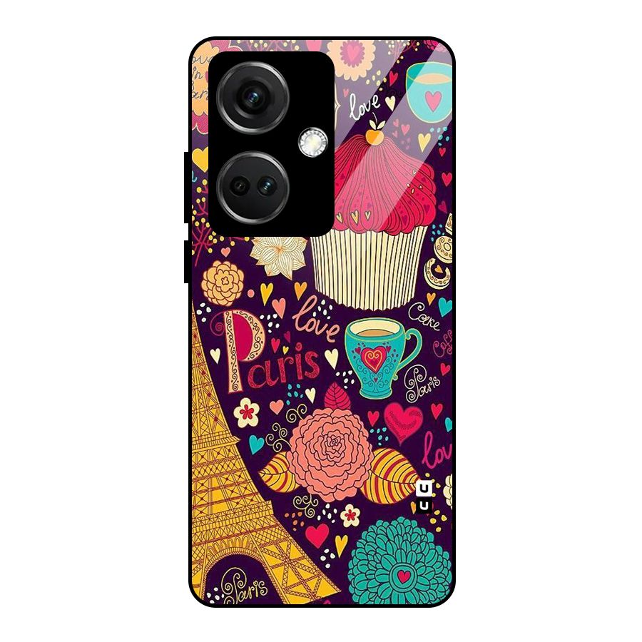 Sweet Love Glass Back Case for OnePlus Nord CE 3 5G
