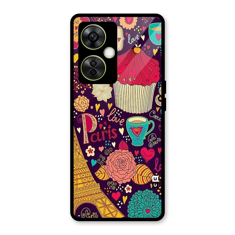 Sweet Love Glass Back Case for OnePlus Nord CE 3 Lite