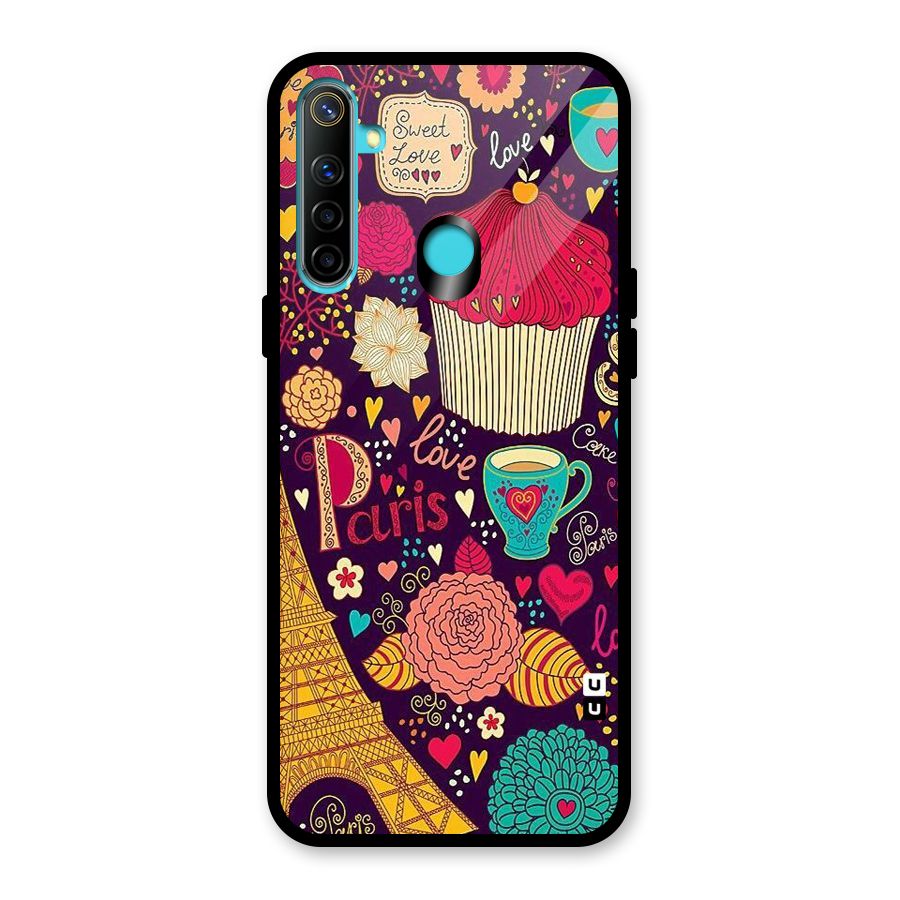 Sweet Love Glass Back Case for Realme Narzo 10