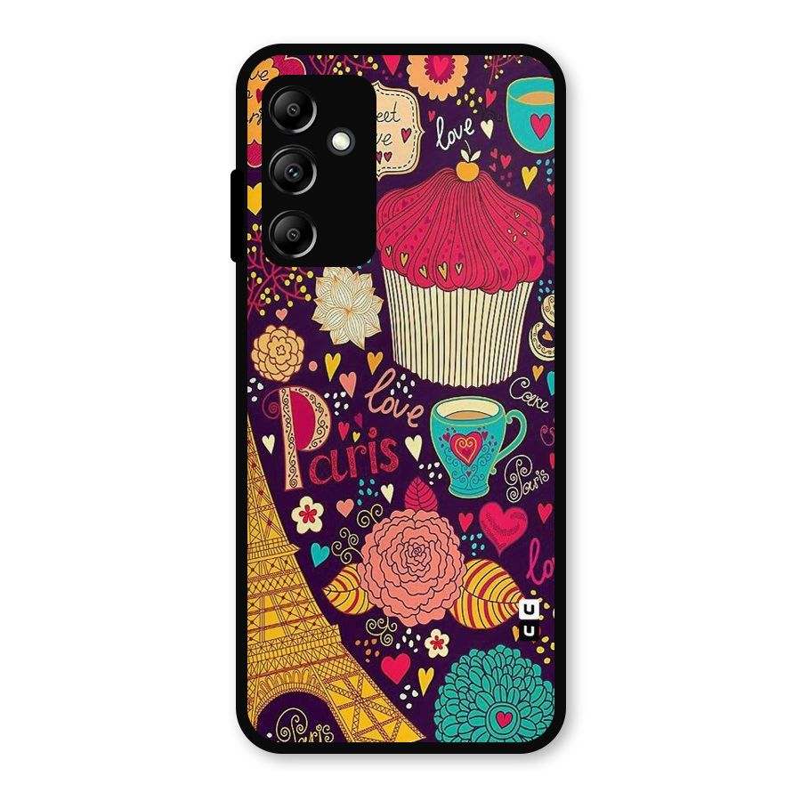 Sweet Love Metal Back Case for Galaxy A14 5G