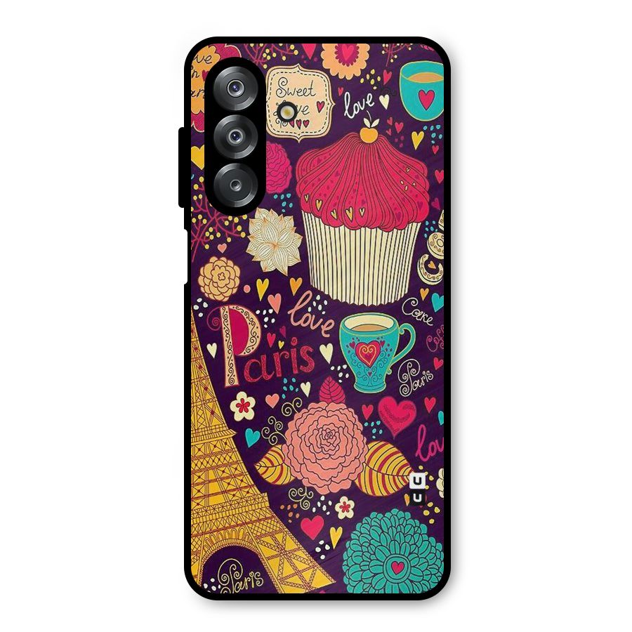 Sweet Love Metal Back Case for Galaxy A26