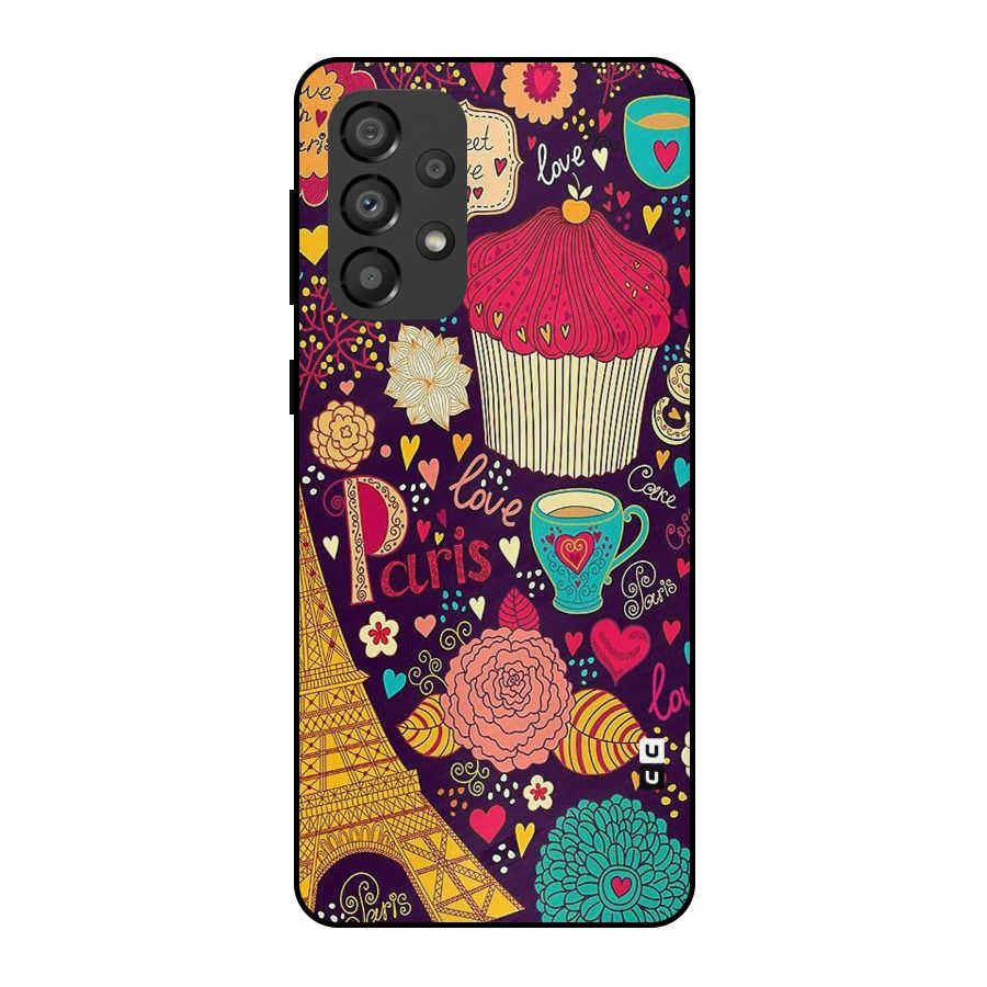 Sweet Love Metal Back Case for Galaxy A33 5G