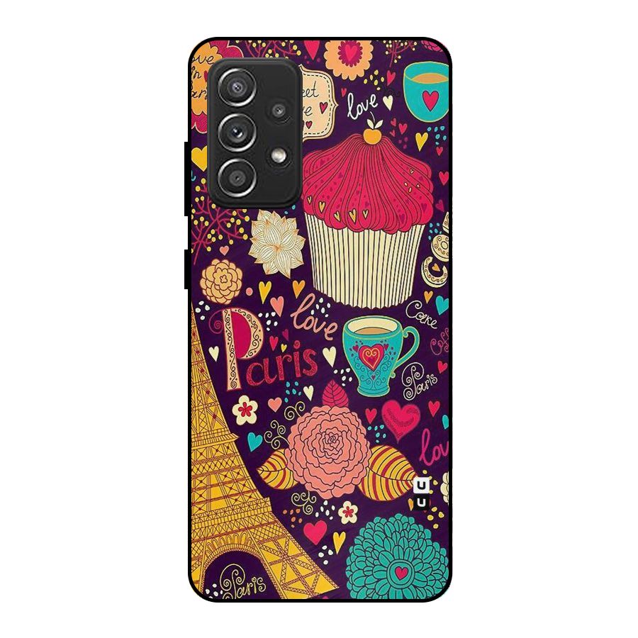Sweet Love Metal Back Case for Galaxy A52s 5G