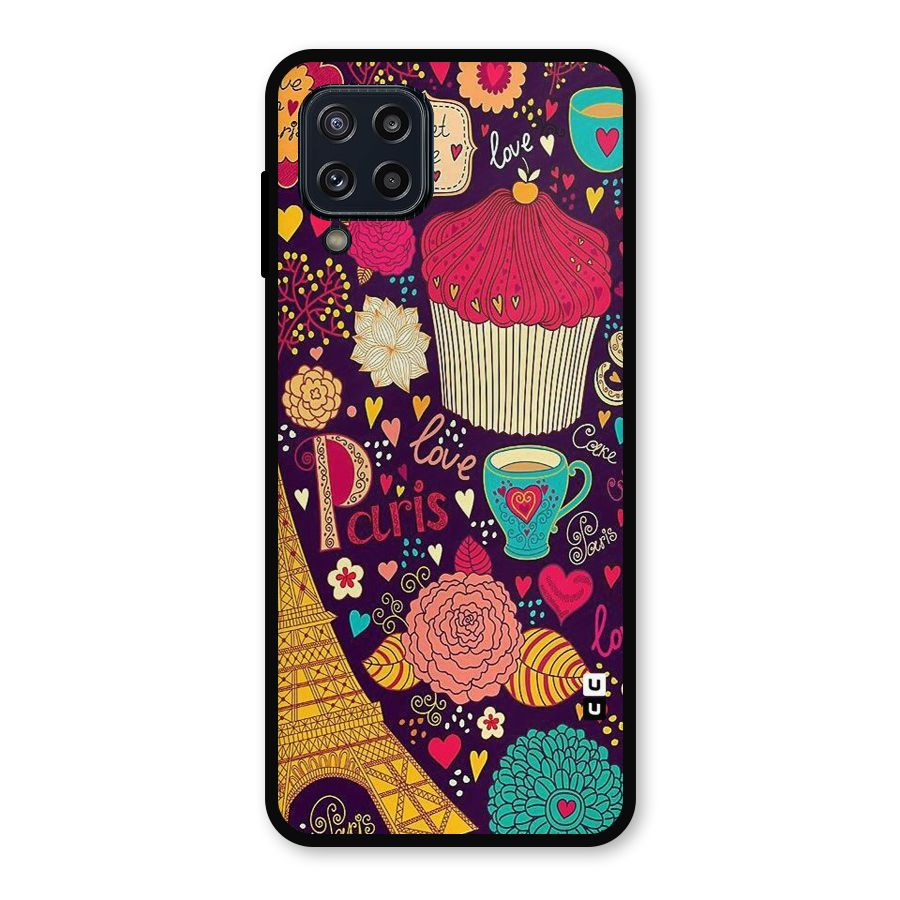 Sweet Love Metal Back Case for Galaxy M32