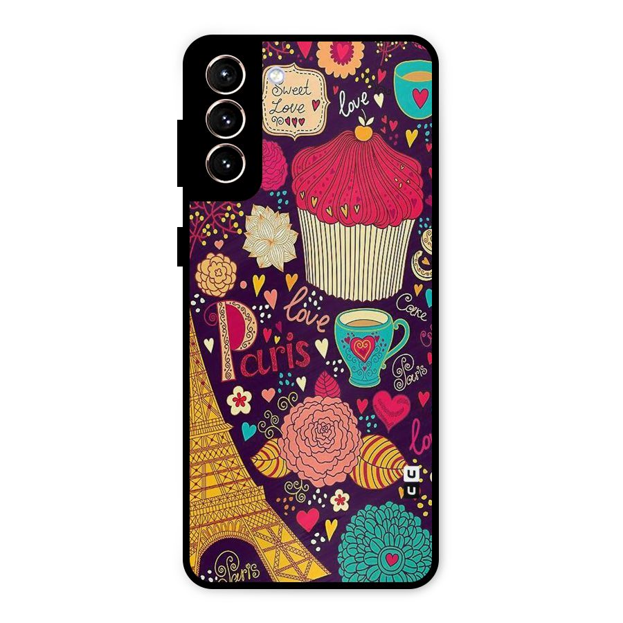 Sweet Love Metal Back Case for Galaxy S21 Plus