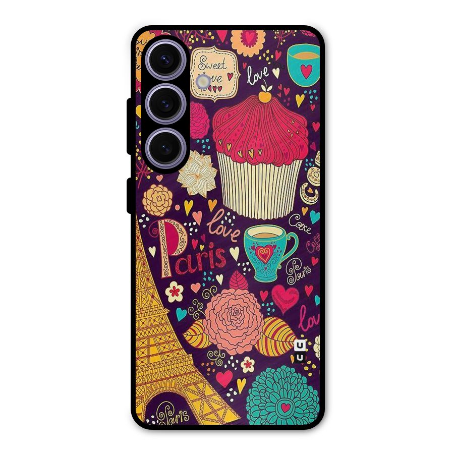 Sweet Love Metal Back Case for Galaxy S24