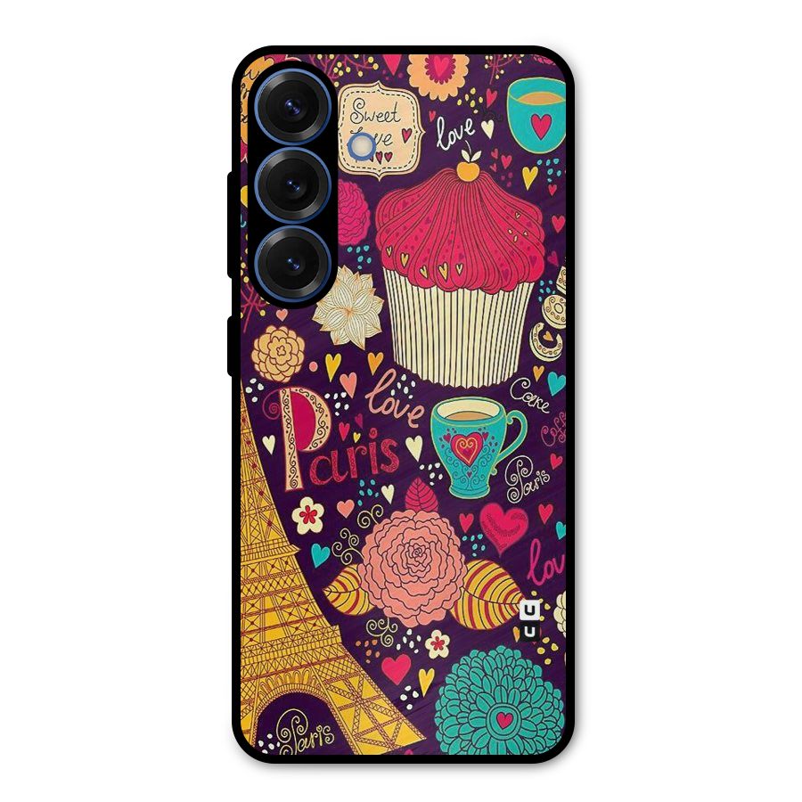 Sweet Love Metal Back Case for Galaxy S25