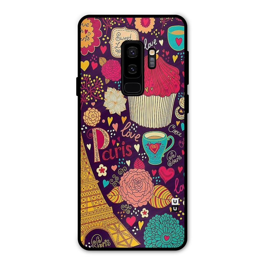 Sweet Love Metal Back Case for Galaxy S9 Plus