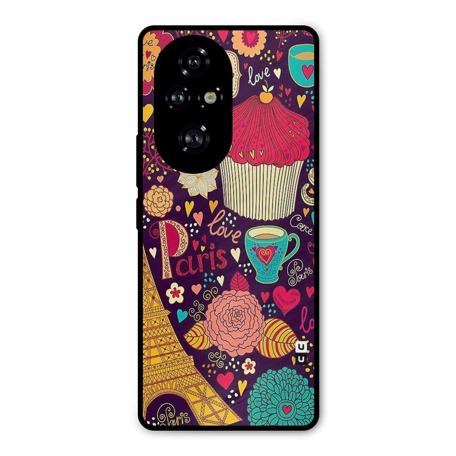 Sweet Love Metal Back Case for Honor 200 Pro
