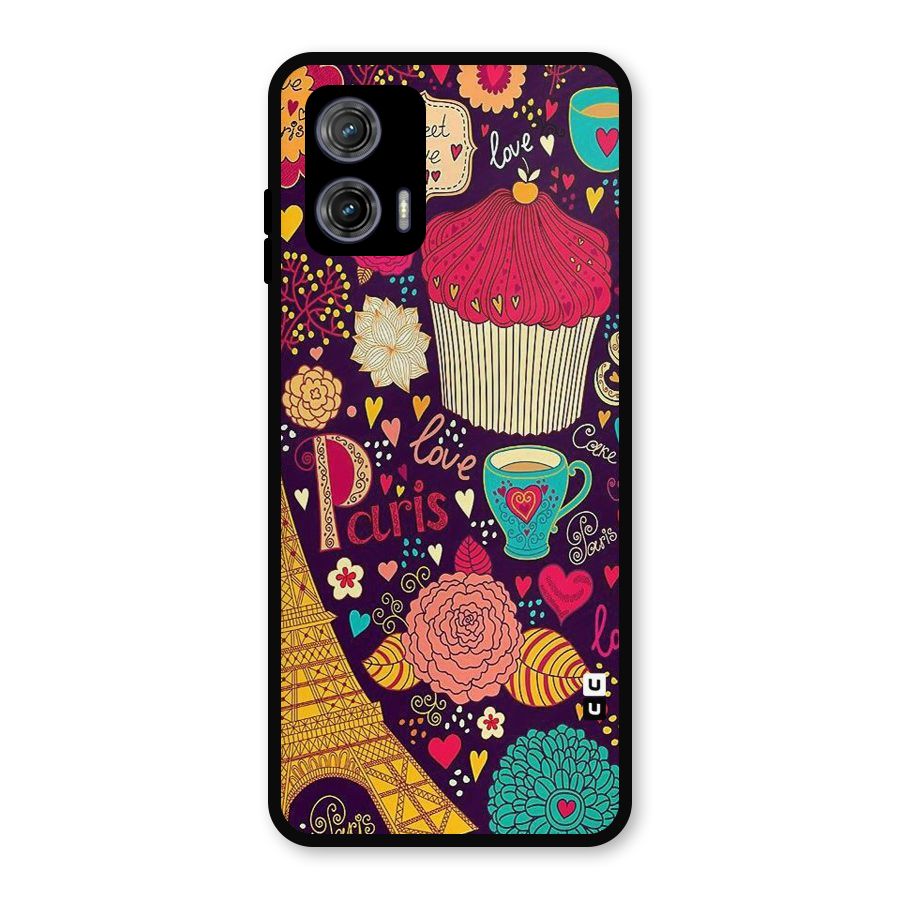 Sweet Love Metal Back Case for Moto G73