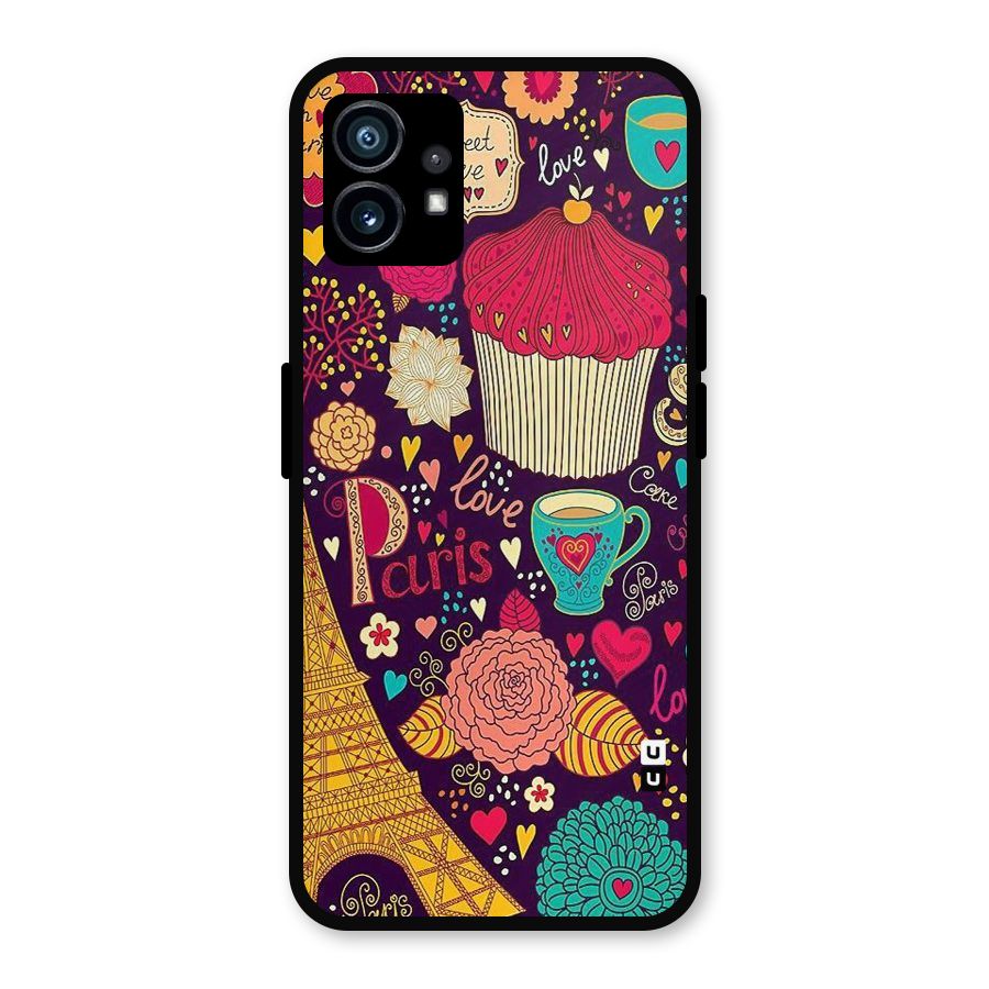 Sweet Love Metal Back Case for Nothing Phone 1