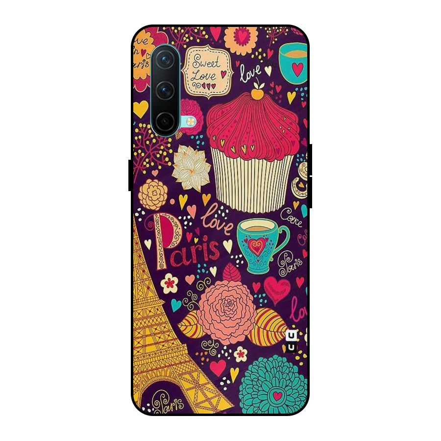 Sweet Love Metal Back Case for OnePlus Nord CE 5G