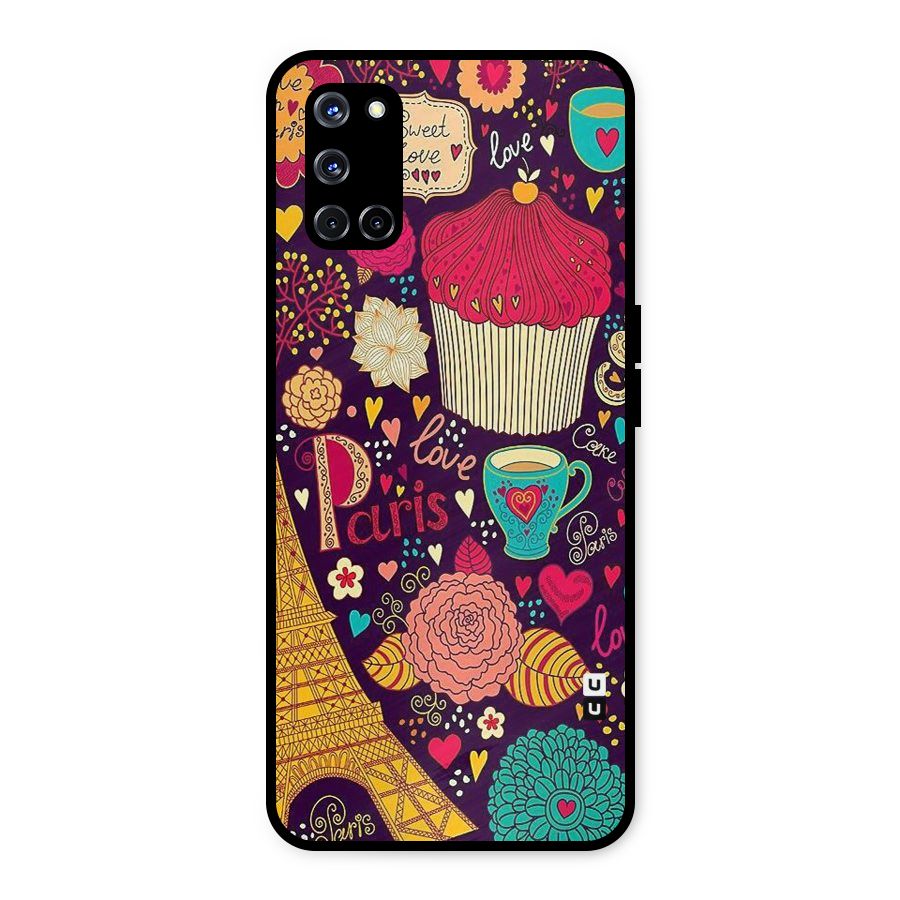 Sweet Love Metal Back Case for Oppo A52