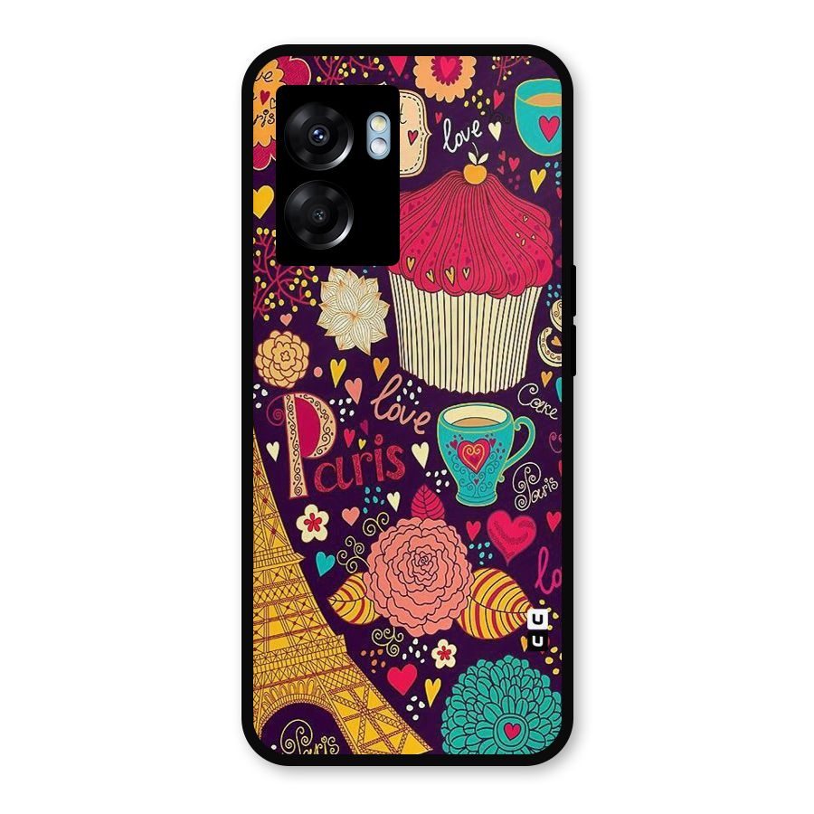 Sweet Love Metal Back Case for Oppo K10 (5G)