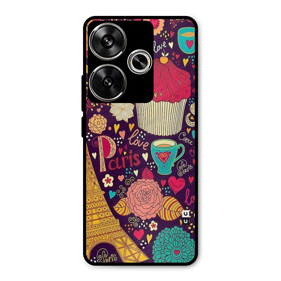Sweet Love Metal Back Case for Poco F6