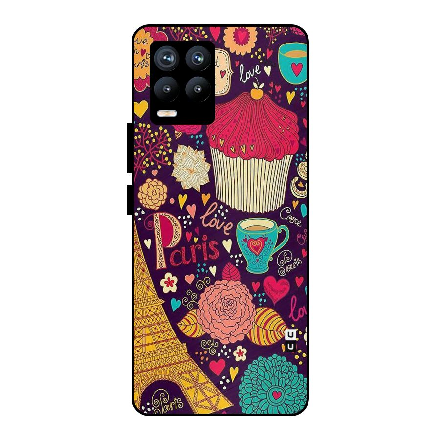Sweet Love Metal Back Case for Realme 8 Pro