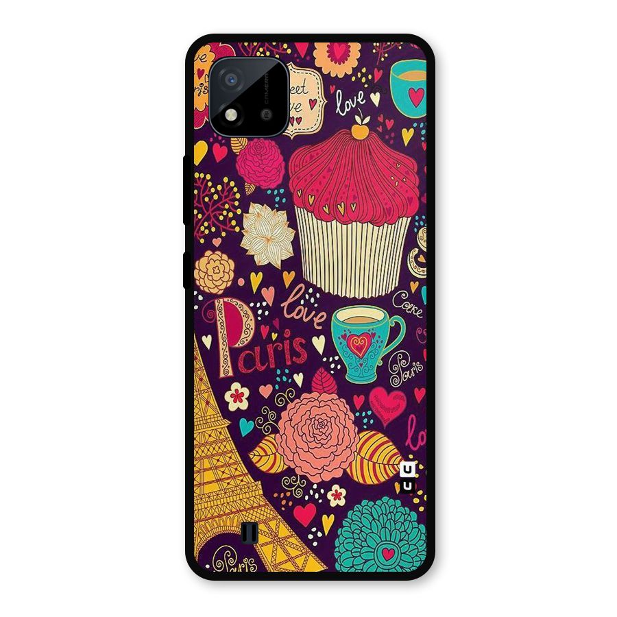Sweet Love Metal Back Case for Realme C11 2021