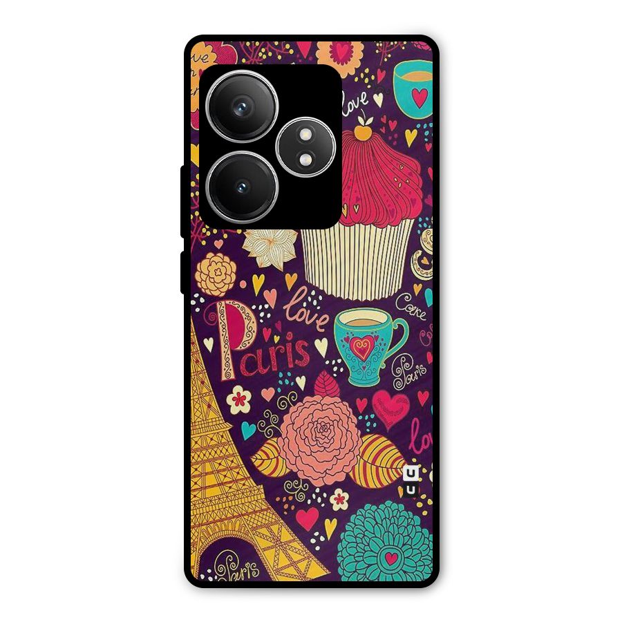 Sweet Love Metal Back Case for Realme GT 6T