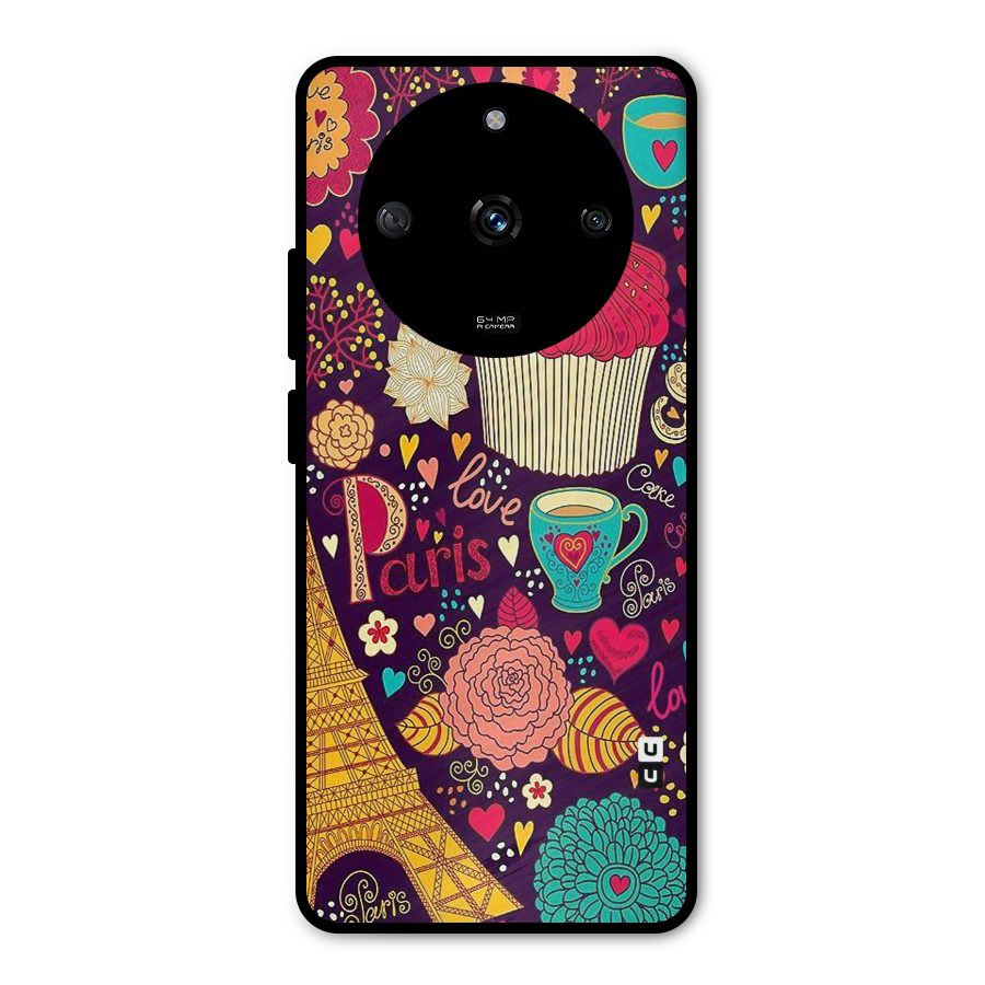 Sweet Love Metal Back Case for Realme Narzo 60 5G