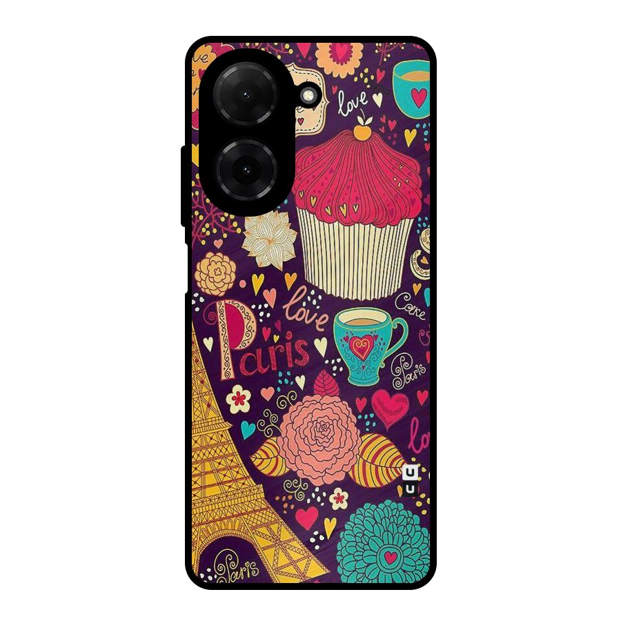 Sweet Love Metal Back Case for Redmi A5 4G