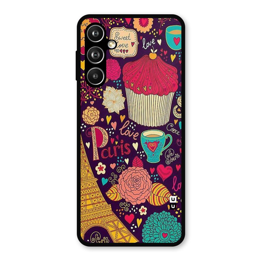 Sweet Love Metal Back Case for Samsung Galaxy M54