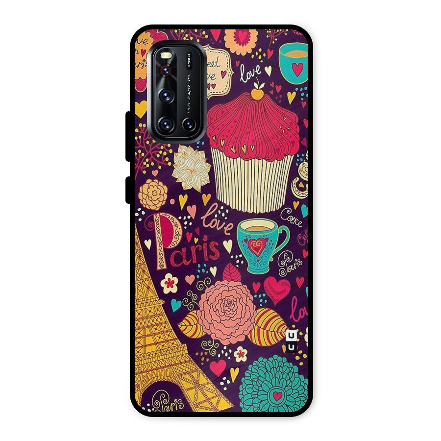 Sweet Love Metal Back Case for Vivo V19