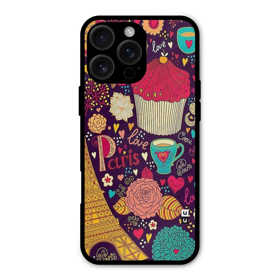 Sweet Love Metal Back Case for iPhone 16 Pro Max