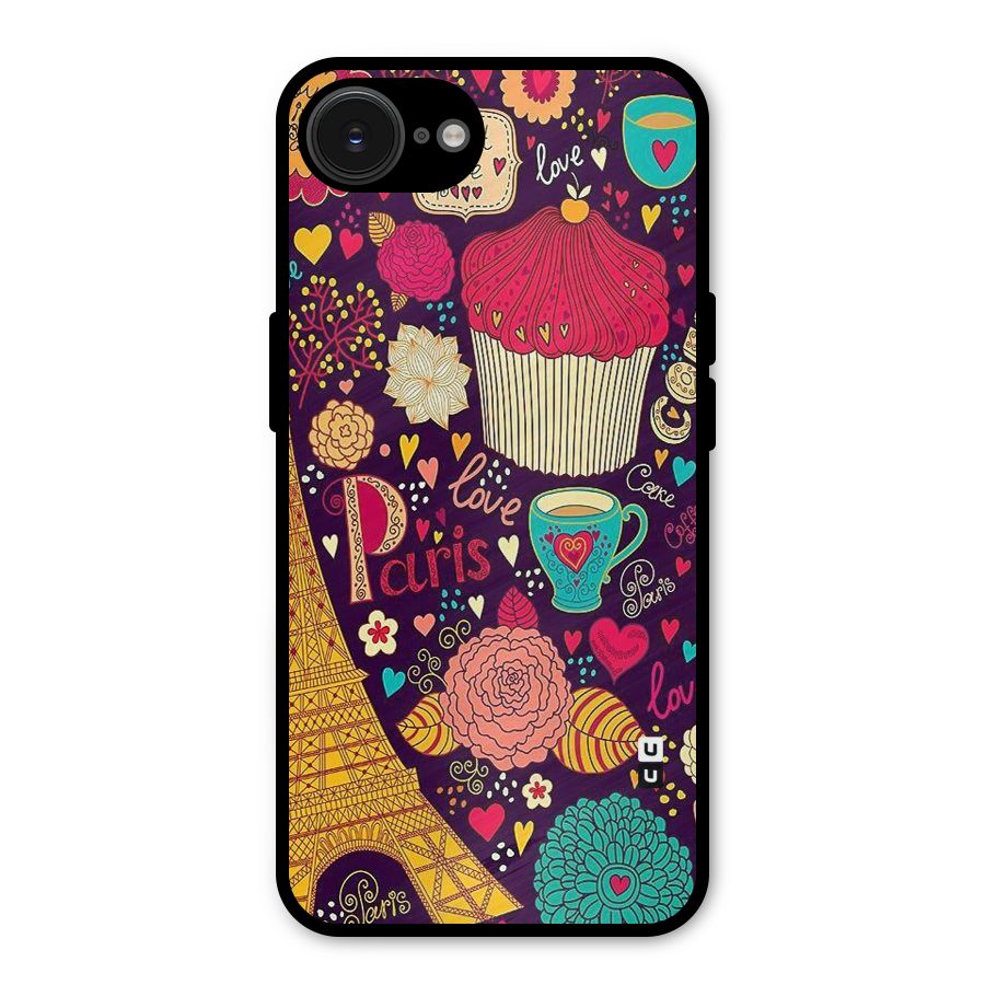 Sweet Love Metal Back Case for iPhone 16e
