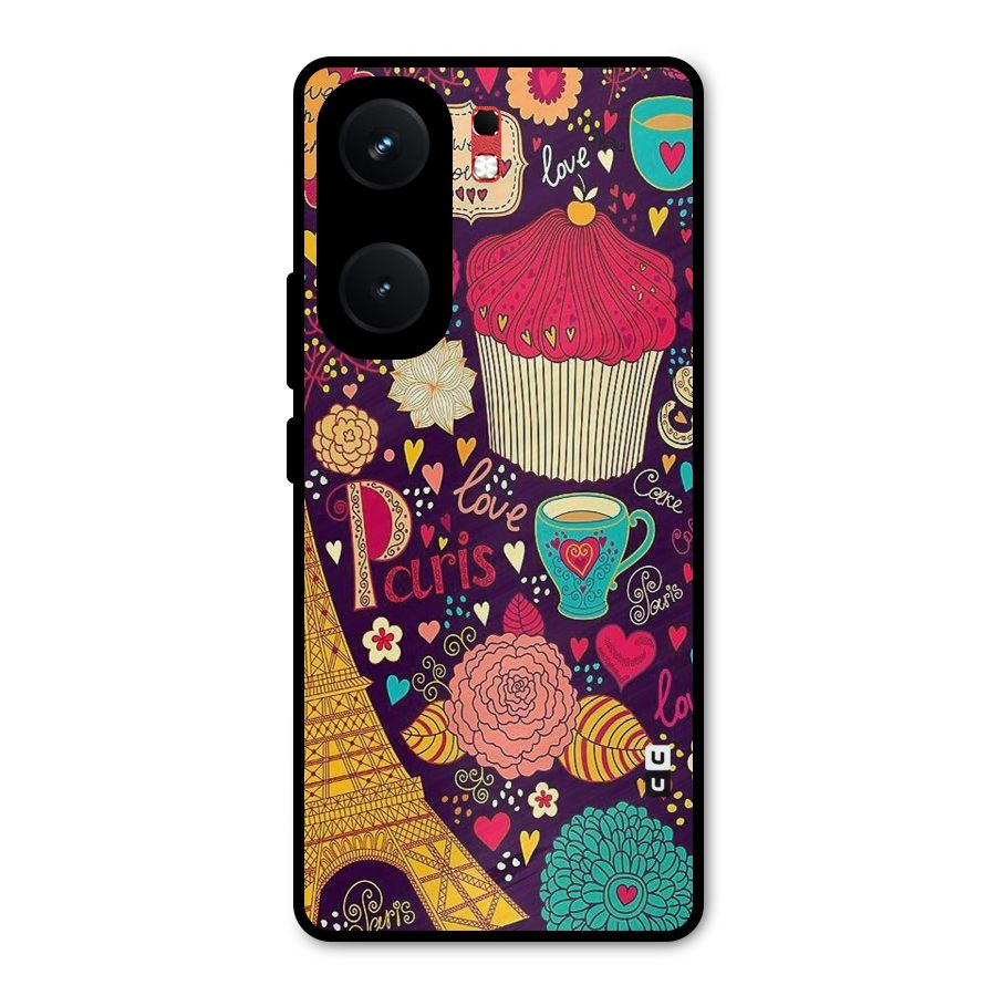 Sweet Love Metal Back Case for iQOO Neo 9 Pro