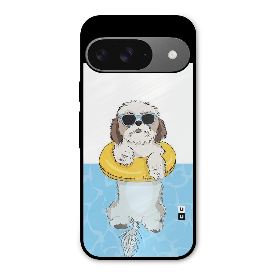 Swimming Doggo Metal Back Case for Google Pixel 9