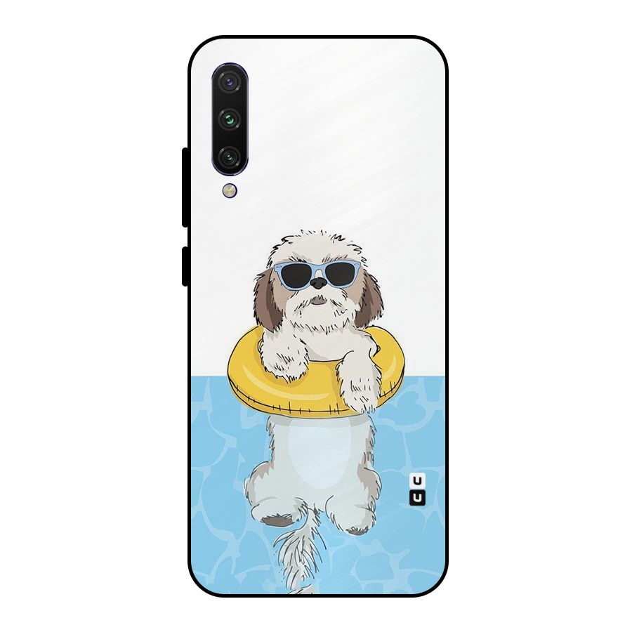 Swimming Doggo Metal Back Case for Mi A3