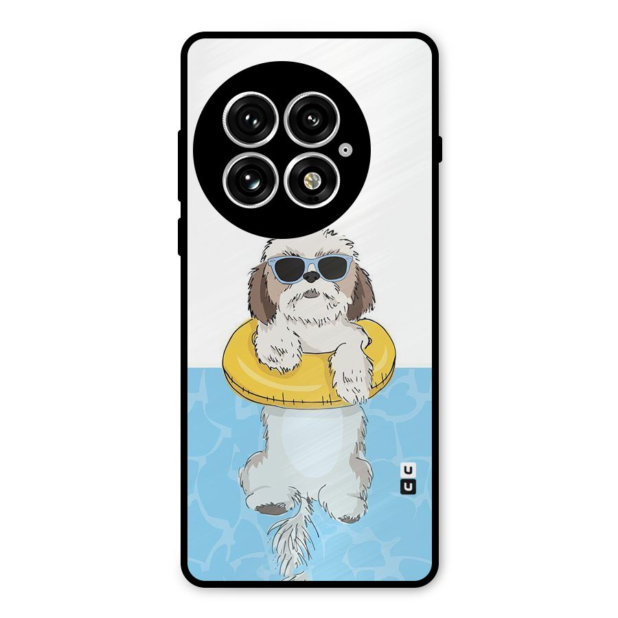 Swimming Doggo Metal Back Case for OnePlus 13