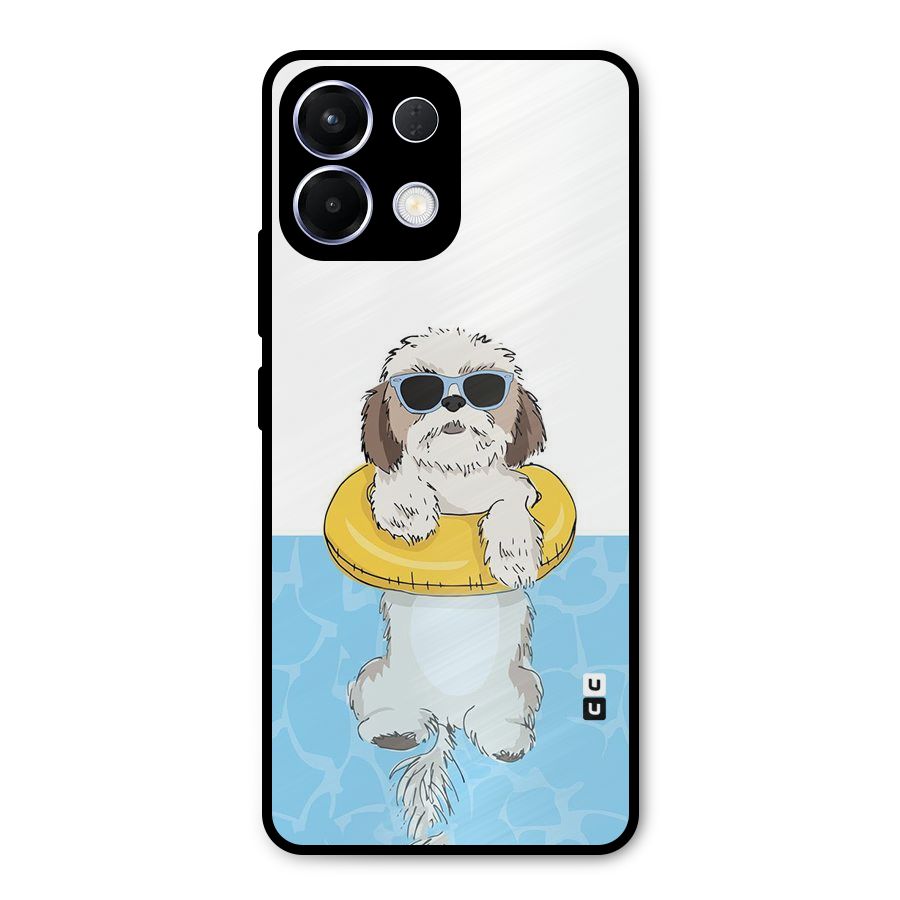 Swimming Doggo Metal Back Case for Oppo K13
