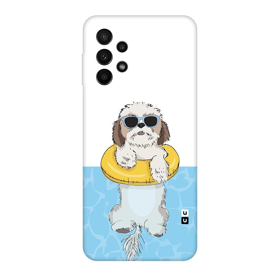 Swimming Doggo Original Polycarbonate Back Case for Galaxy A23