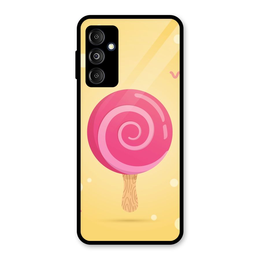 Swirl Ice Cream Glass Back Case for Galaxy M14 5G
